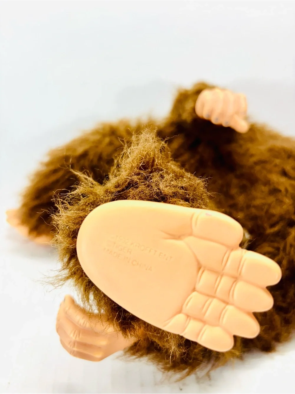 Land Of The Lost 18” Stink Talking Stuffed Animal Tiger Toys 1992 Vintage